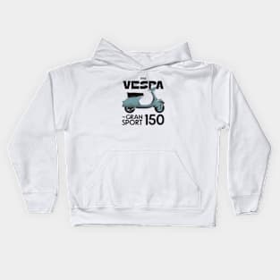 1955 Vespa 150 GS Kids Hoodie